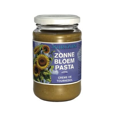 Zonnebloempasta met zout van Horizon, 6x 350 gr