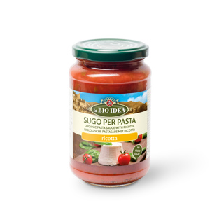 Pastasaus Sugo ricotta van La Bioidea, 6 x 340 g