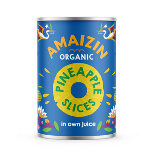 Ananas slices van Amaizin, 12 x 400 g