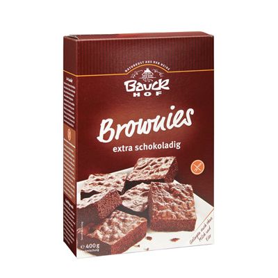 Brownies mix van Bauckhof, 6x 400 gr
