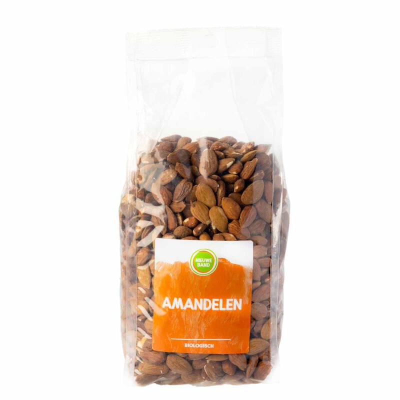 Amandelen van De Nieuwe Band, 1x 1 kg . Raw Food!