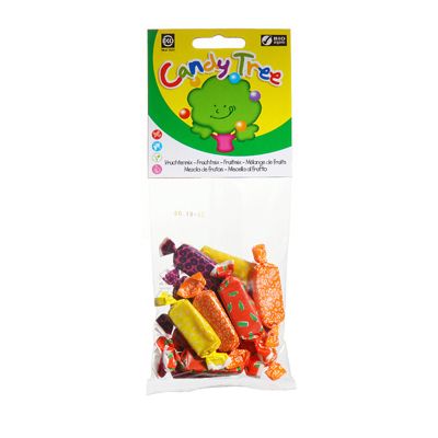 Vruchtentoffees mix van Candy Tree, 12x 75 gr