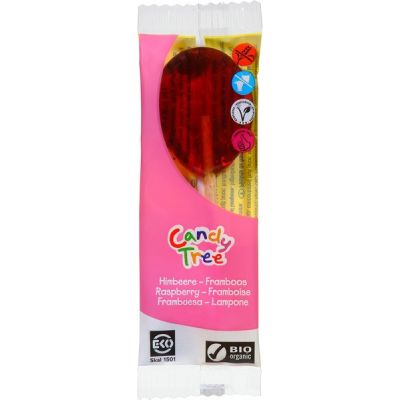 Frambozen lollies 1 st van Candy Tree, 40 x 1 stk