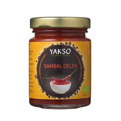 Sambal Oelek van Yakso, 12x 100 gr