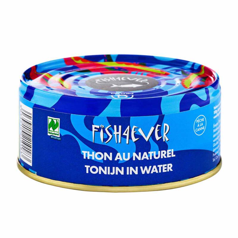 Skipjack-tonijn in water van Fish 4 Ever, 15x 160 gr
