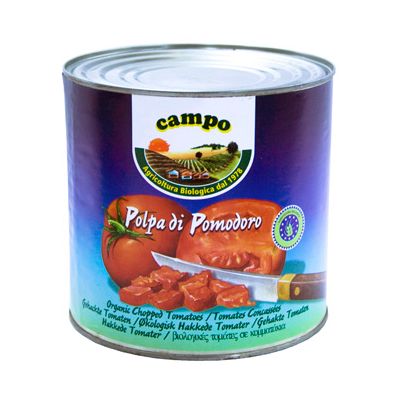 Gehakte Tomaten van Campo, 6x 2,5 kg