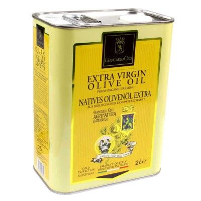 Olijfolie extra vergine Italië Agrinatura, 2 x 2 ltr