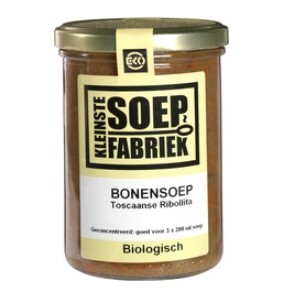 Bonen soep van KleinsteSoepFabriek, 6x 400 ml
