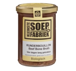 Runderbouillon van KleinsteSoepFabriek, 6x 400 ml