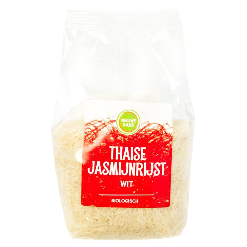 Jasmijn Thaise rijst Wit van De Nieuwe Band, 8x 500 gr