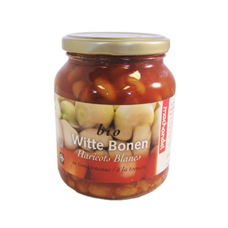Witte bonen in tomatensaus van Machandel, 6x 340 ml