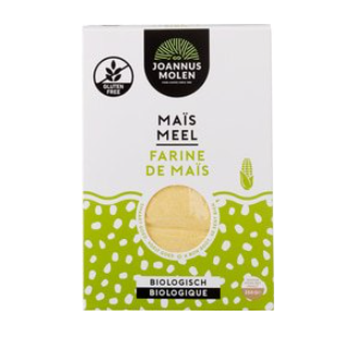 Maïsmeel van Joannusmolen, 6x 350 gr