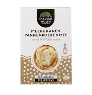 Pannenkoekenmix 6 granen van Joannusmolen, 6x 300 gr