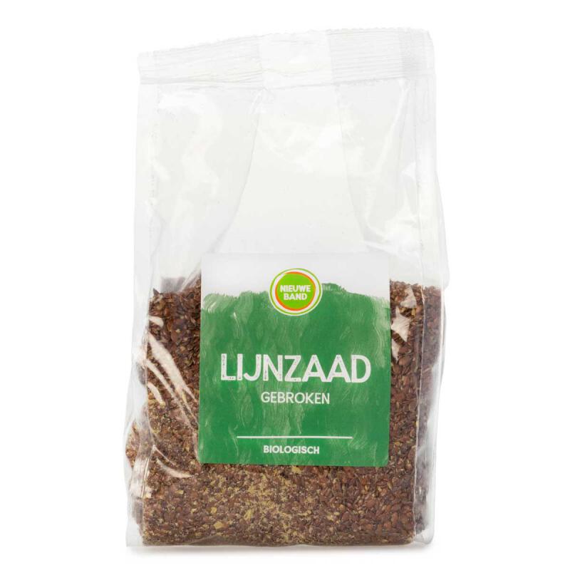 Lijnzaad, Gebroken van De Nieuwe Band, 8x 500 gr.