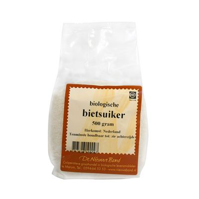 Bietsuiker Wit van De Nieuwe Band, 8x 500 gr