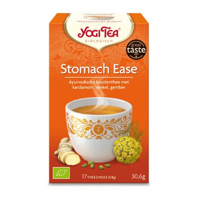 Stomach Ease Tea van Yogi Tea, 6x 17 blt