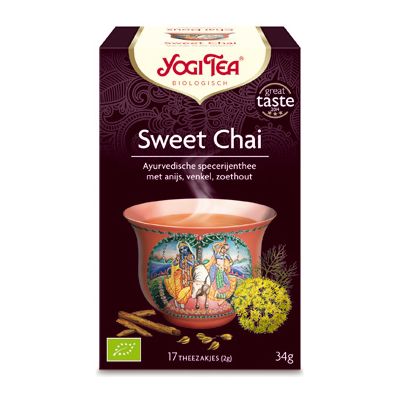 Sweet Chai van Yogi Tea, 6x 17 blt