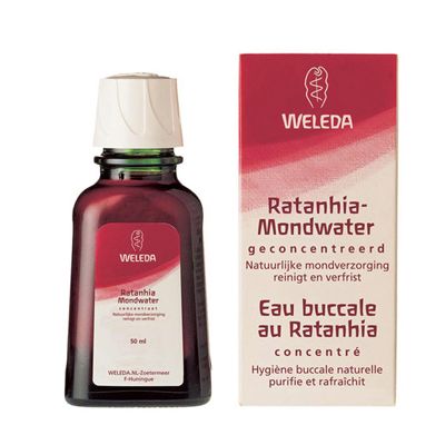 Mondwater ratanhia van Weleda, 1x 50ml