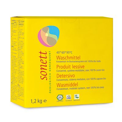 Wasmiddel Compact van Sonett, 4x 1.2 kg