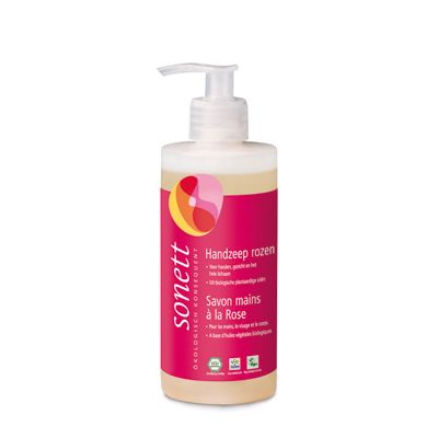 Handzeep Rozen + Pompje van Sonett, 6x 300 ml