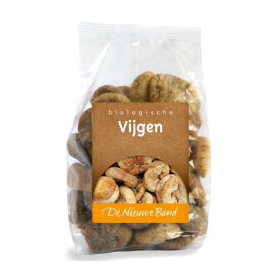 Vijgen gedroogd van De Nieuwe Band, 500 gr. Raw Food!