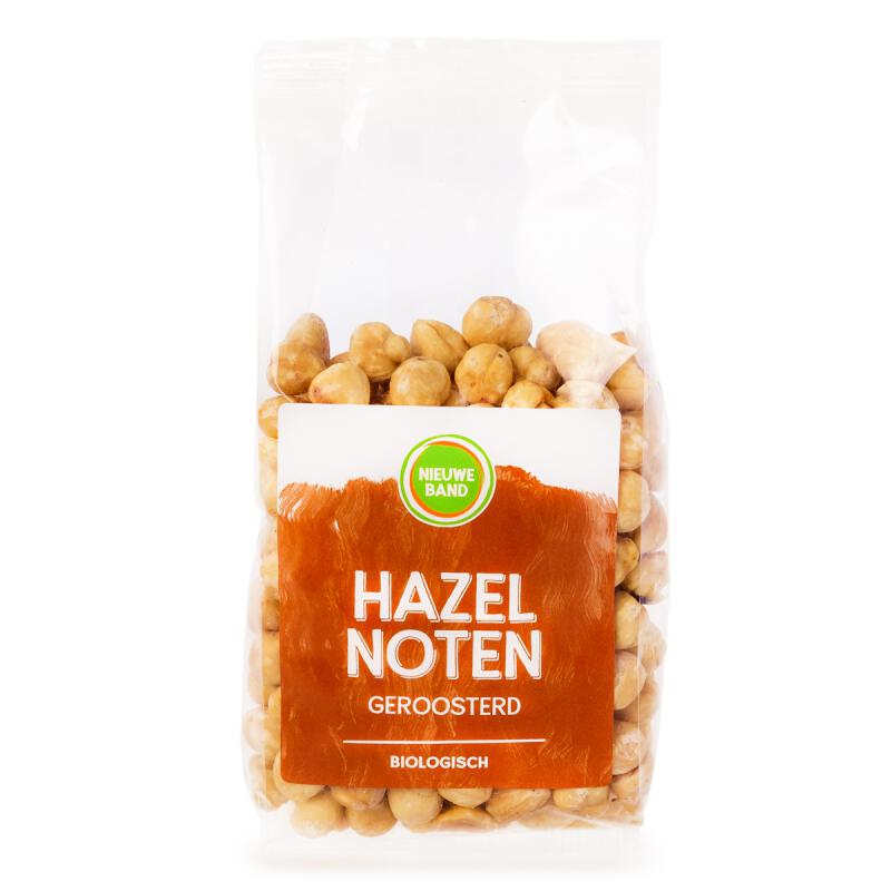 Hazelnoten Geroosterd van De Nieuwe Band, 8x 200 gr