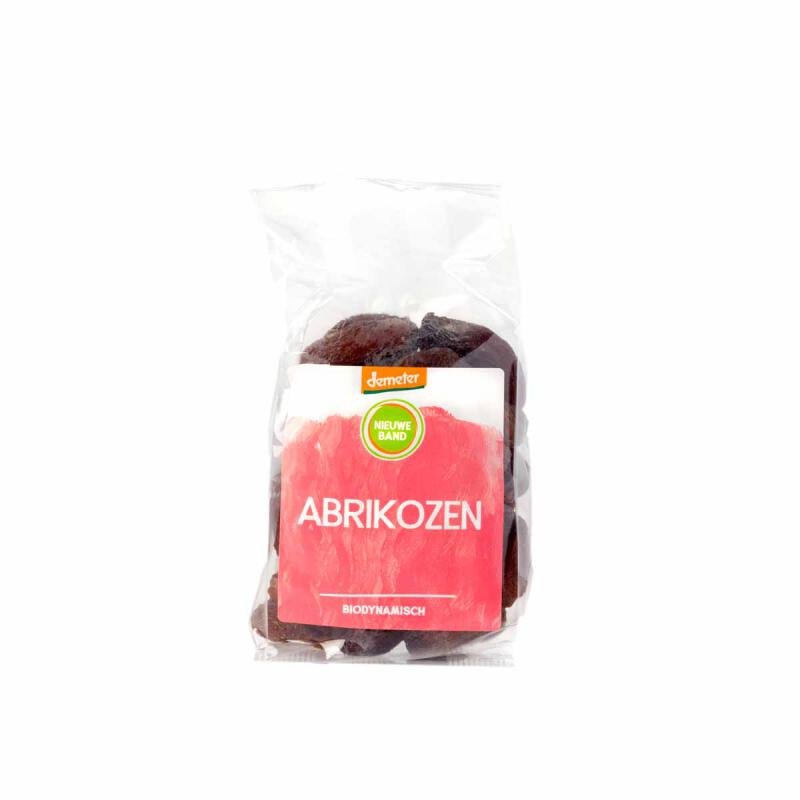 Abrikozen, 8x 250 gr demeter van de nieuwe band.