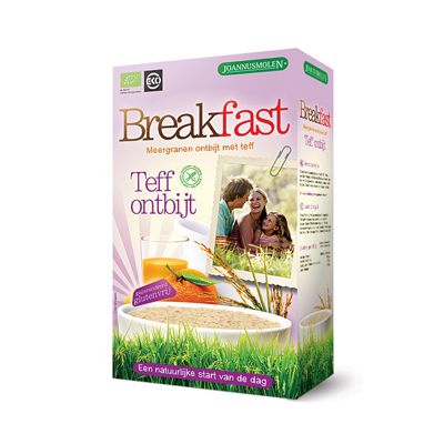 Breakfast teff ontbijt van Joannusmolen, 6x 300 gr