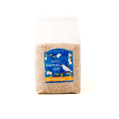 Basmati Rijst Bruin van De Nieuwe Band, 8x 500 gr