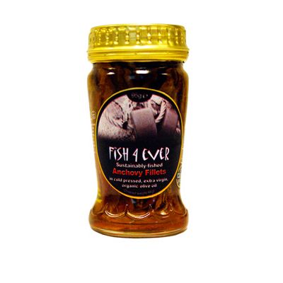 Ansjovisfilet in olijfolie van Fish 4 Ever, 12x 95 gr