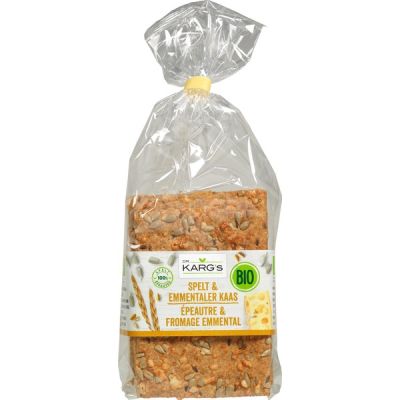 Crackers spelt-kaas-zonnepit van Dr. Karg`s, 10 x 200 g