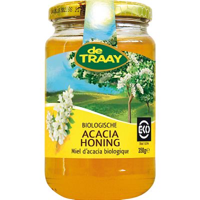 Acacia honing vloeibaar van de Traay, 6x 350 gr