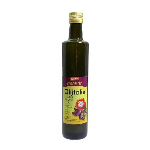 Olijfolie extra vergine 6 x 500 ml Sicilië van Salamita