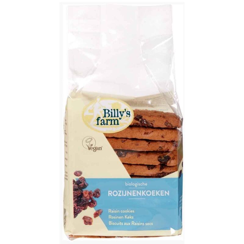 Rozijnenkoeken van Billy`s Farm, 8x 230 g