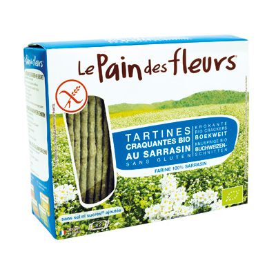 Crispbread boekweit zonder zout van le Pain des Fleur, 12x 150 g