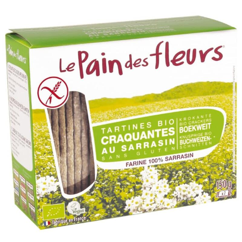 Crispbread boekweit GV van le Pain des Fleurs, 12x 150 gr