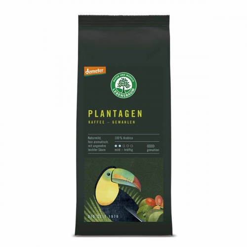 Arabica Plantagen van Lebensbaum gemalen, 6 x 250 g