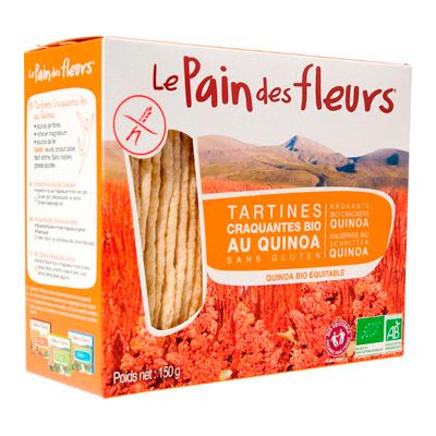 Crispbread quinoa GV van le Pain des Fleurs, 12x 150 gr