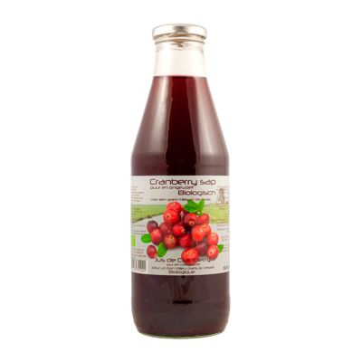 Cranberrysap (ongezoet), 6 x 750 ml van Dutch Cranberry Group