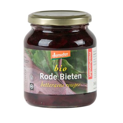 Rode Bieten van Machandel, 6x 325 ml. Demeter kwaliteit!