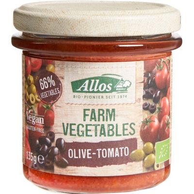 Farm vegetables olijf-tomaat van Allos, 6 x 135 g