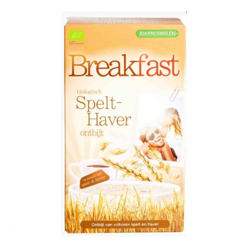 Breakfast spelt-haver ontbijt van Joannusmolen, 6x 300 gr