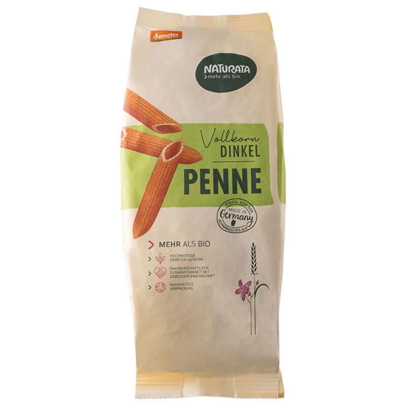 Penne spelt volkoren van Naturata, 9 x 500 g