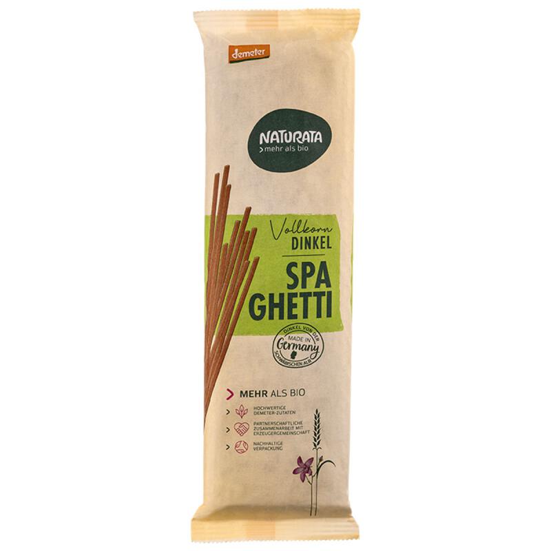 Spaghetti spelt volkoren van Naturata, 10 x 500 g