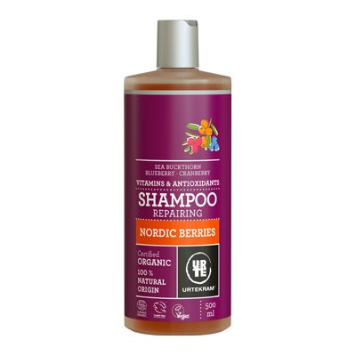 Nordic berries shampoo van Urtekram, 1x 500 ml