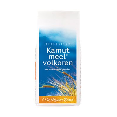 Kamutmeel volkoren van De Nieuwe Band, 8x 500 gr