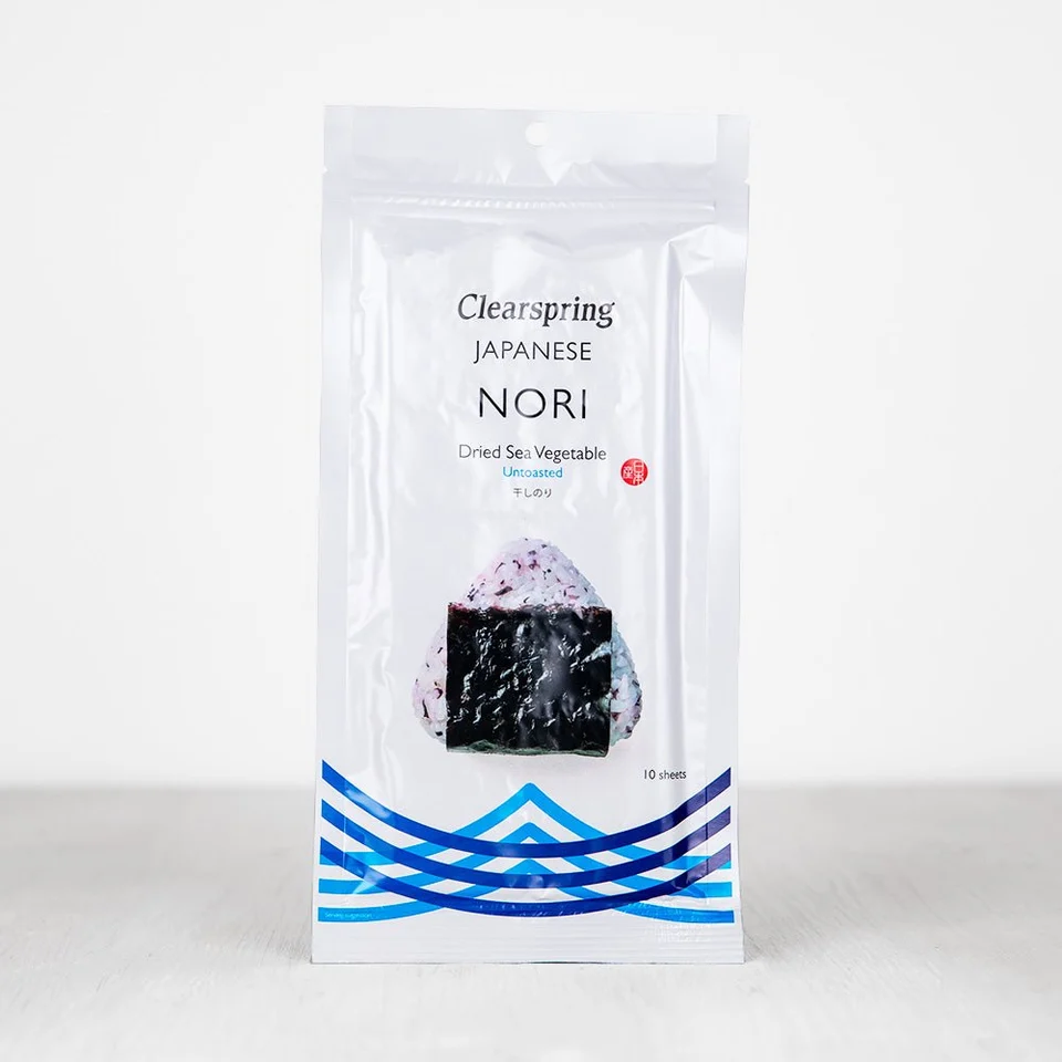 Nori Ongeroosterd van Clearspring GEEN BIO, 6x 25 gr