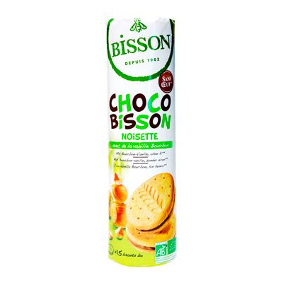 Choco noisette biscuits met vulling, 12 x 300 gram van Bisson