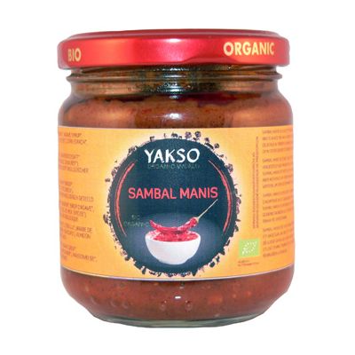 Sambal manis van Yakso, 6x 200 gr