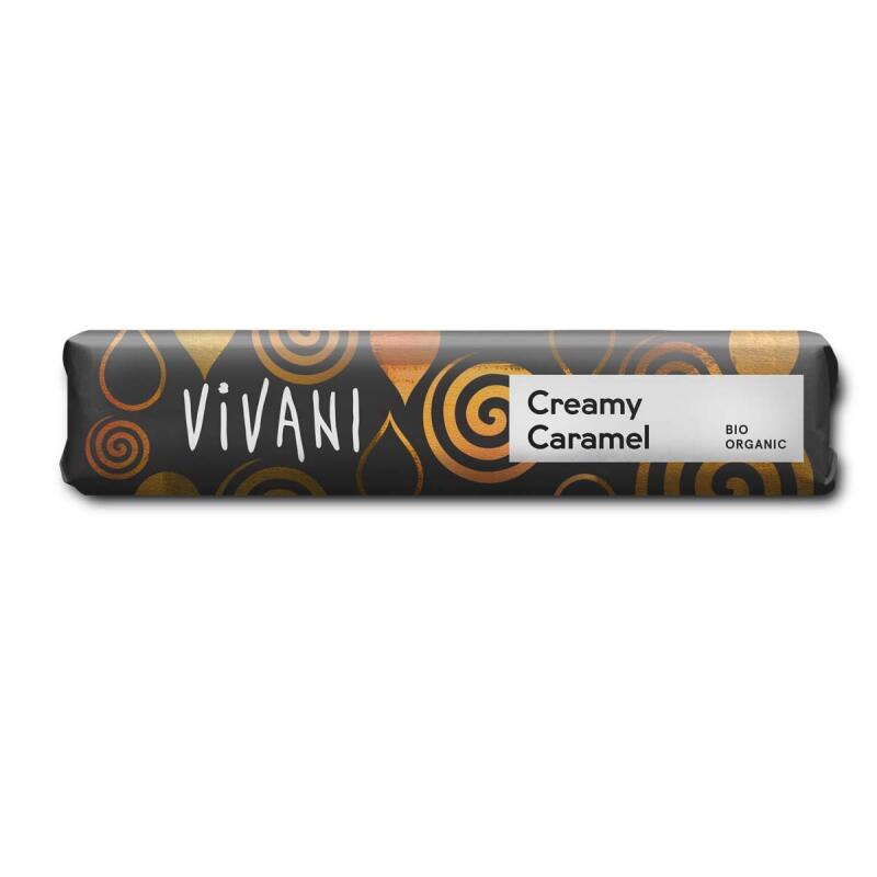 Chocobar creamy caramel van Vivani, 18x 40 gram